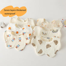Load image into Gallery viewer, Multi layered Waterproof Baby Bib-4