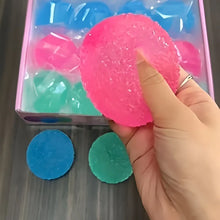 Load image into Gallery viewer, Ice Ball Maltose Squishy Toys Blue Mochi Sensory Fidgets Toy Simulated Transparent Anti Stress Slow-rebound Decompression Toy-2