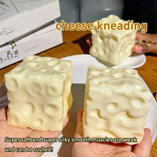 Load image into Gallery viewer, Taba Squishy Cheese Cube Stress Ball Shapeable Squeeze Ball Non Rebound Sensory Fidget Toys for Kids and Adults Relaxing Gifts-4