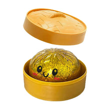 Load image into Gallery viewer, Colorful 6 Styles Glitter Dumpling Glitter Dumpling Squishy with Box Dumplings Sensory Squeeze Toy for Stress Relief Toys-6