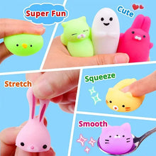 Load image into Gallery viewer, 20Pcs Mini Cute Cartoon Animal Stress Relief Toys For Boys Girls Birthday Party Favor Piñata Filler Carnival Kids Party Supplies-2