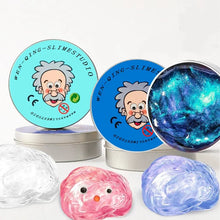 Load image into Gallery viewer, Reusable Putty Liquid Crystal Bouncy Slime Toy Set Mud Stress Relief Toys Color Clay  Handmade DIY Handgum Playdough-0