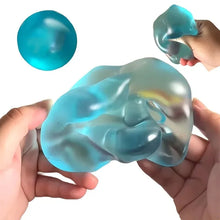 Load image into Gallery viewer, Blue Maltose Squishy Toys Anti Stress Sensory Fidgets Toy Soft Simulated Transparent Blue Maltose Slow-rebound Decompression Toy-0