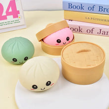 Load image into Gallery viewer, Colorful Dumpling Squishy Fidget Toy-1