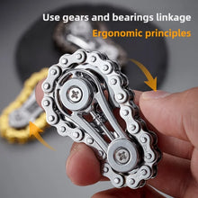 Load image into Gallery viewer, New Sprockets Flywheel Fingertip Gyro Fidget Spinner Antistress Anxiety Metal Bike Chains EDC Spinner Fidget Toys For Adult-2