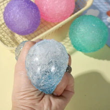 Load image into Gallery viewer, Ice Ball Maltose Squishy Toys Blue Mochi Sensory Fidgets Toy Simulated Transparent Anti Stress Slow-rebound Decompression Toy-1