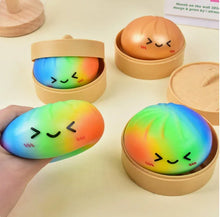 Load image into Gallery viewer, Colorful Dumpling Squishy Fidget Toy-8