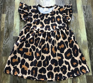 Leopard Pearl Dress