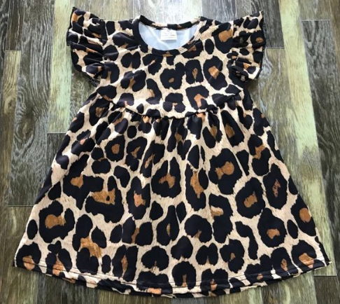 Leopard Pearl Dress